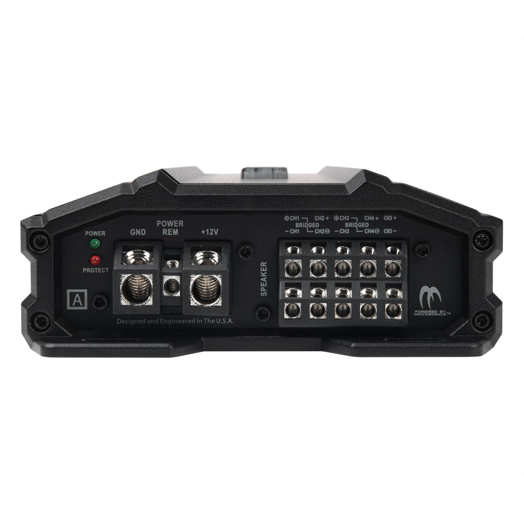Hifonics 1,750 Watt Zeus Delta Compact 5 Channel Nickel Plated Mobile Car Audio Amplifier with Auto Turn On Feature, ZD-1750.5D, Black
