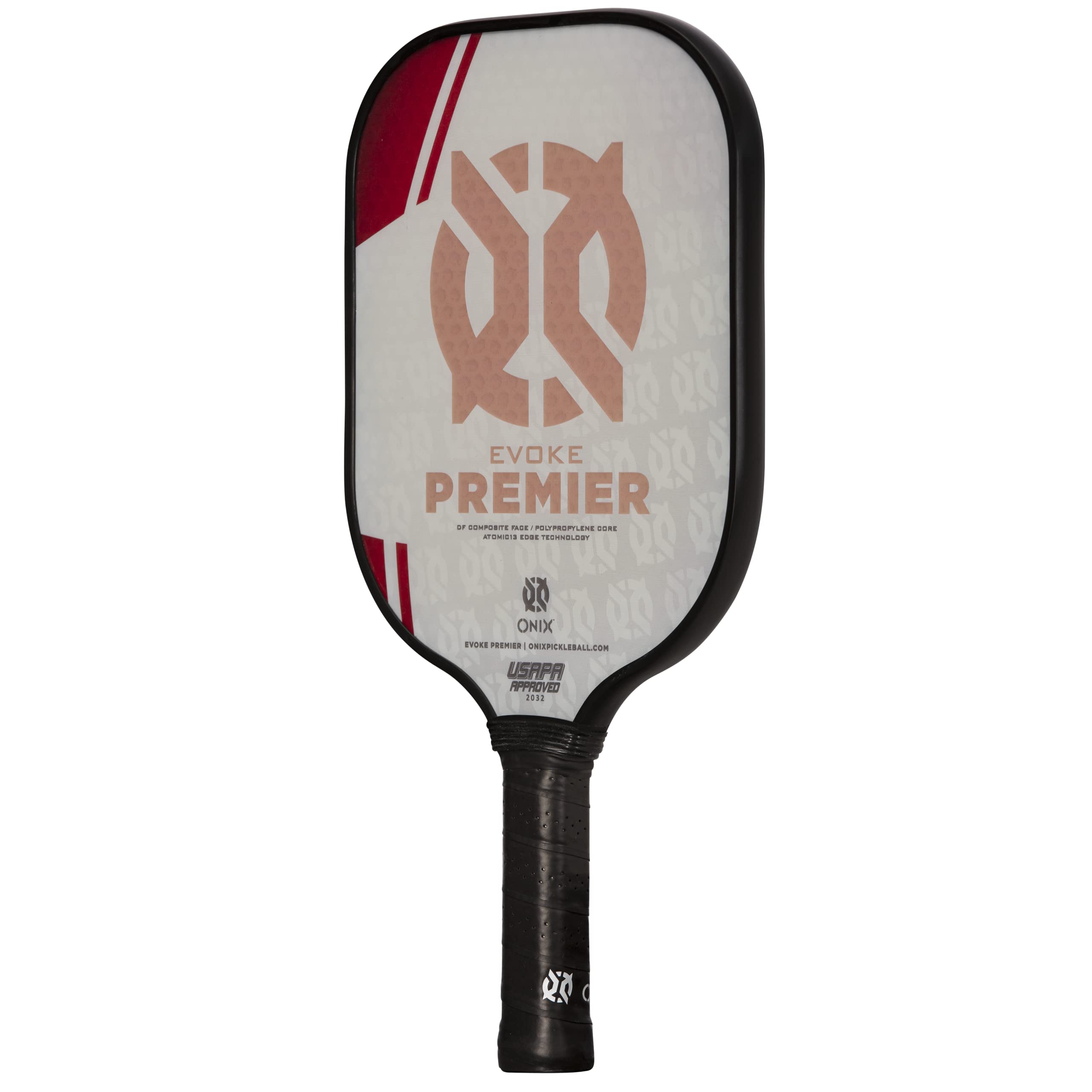 ONIX Evoke Premier Professional Lightweight Tournament Pickleball Paddle Designed by Pro Pickleball Players Impact Paddle Shape with Increased Speed throughout Play
