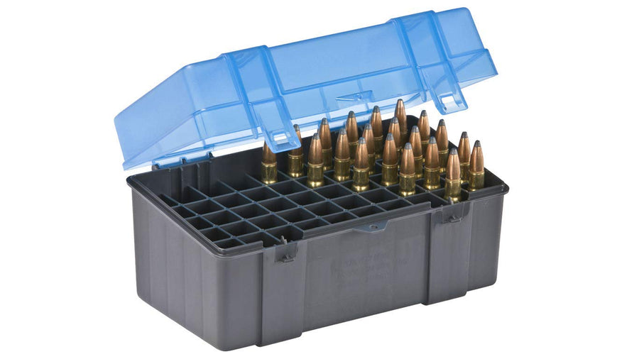 50 Round Plano Ammo Case with Slip Cover, Medium