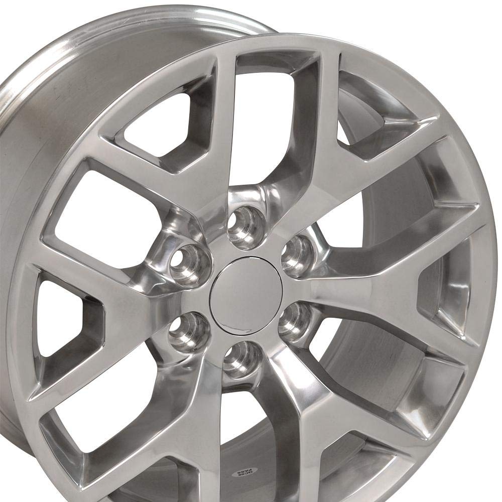 20 Inch OE Wheels CV92 Rim Fits Sierra 1500 Honeycomb Style 6x139.7 20x9 Polished - Hollander 5656 (1)