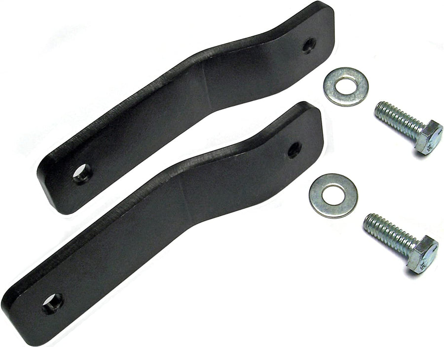Brake Line Relocation Bracket Kit RockJock CE-9807RBLBK Fits 07-18 Wrangler (JK)