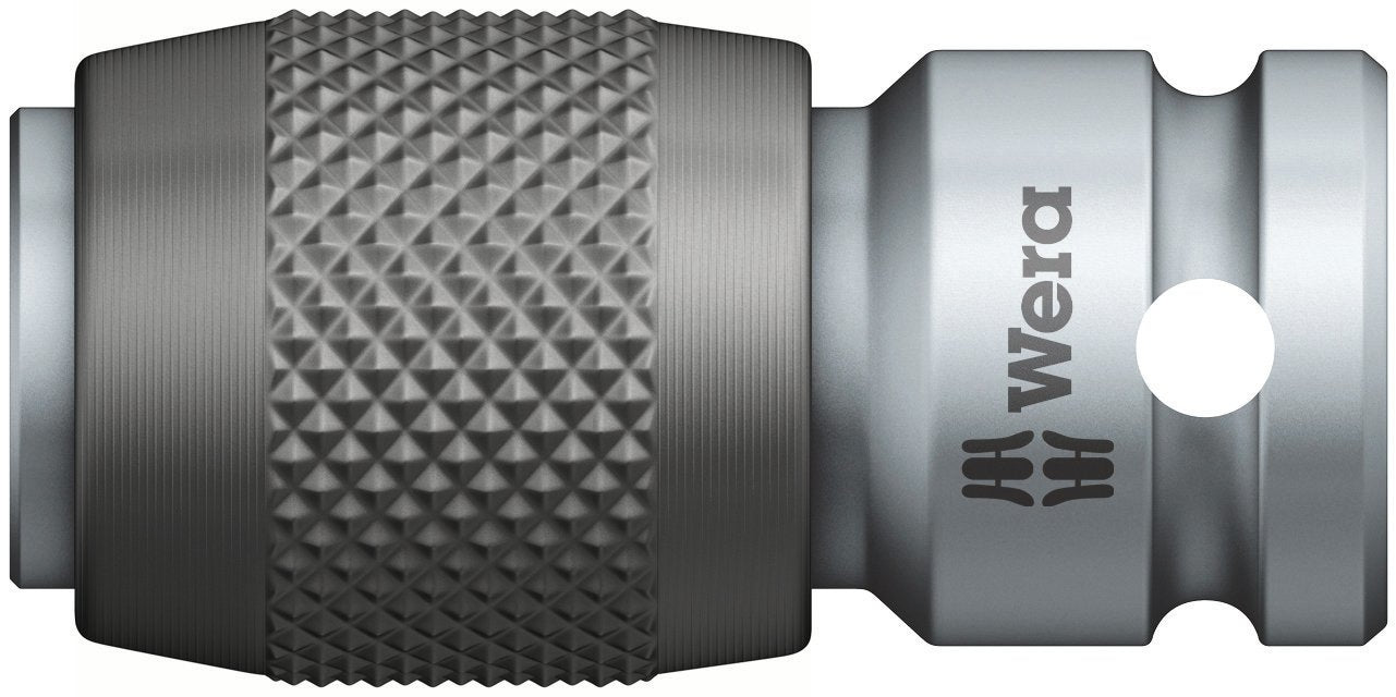 Wera - 784 A Quick-Release Chuck 5042750001 Female Square, Adaptor 1/4" x 1/4" Drive