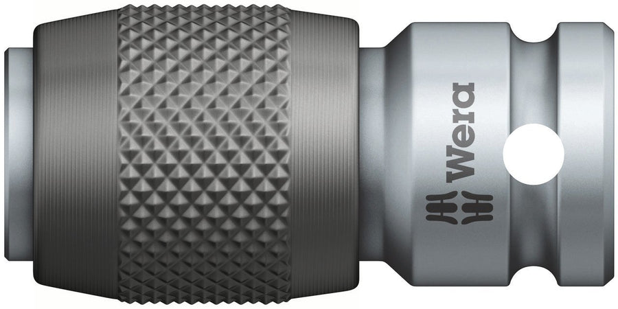 Wera - 784 A Quick-Release Chuck 5042750001 Female Square, Adaptor 1/4" x 1/4" Drive