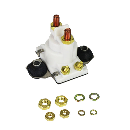 SW097 ARCO STARTING & CHARGING Solenoid for Mercury & Mercruiser - 12 Volt, Isolated Base, White Housing