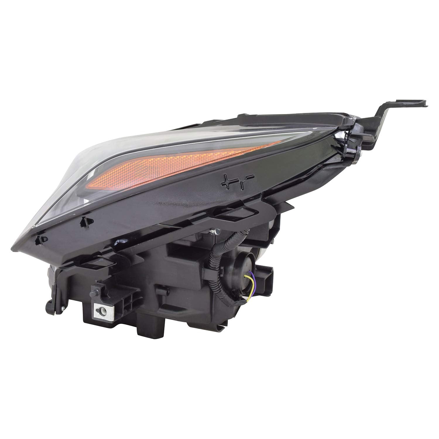 Left TYC Headlight Assembly Compatible with 2015-2017 Lexus NX200t
