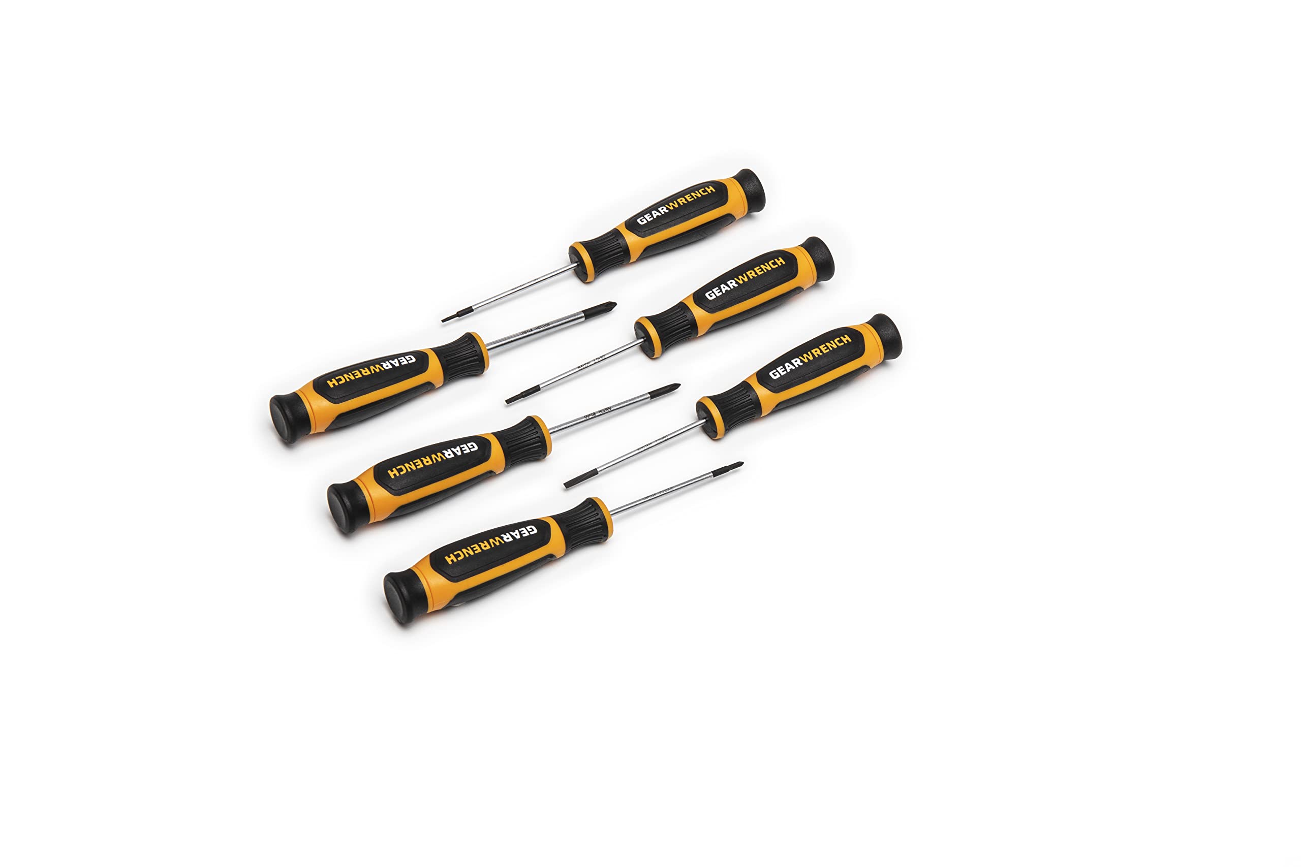 6 Pc GEARWRENCH Mini Dual Material Screwdriver Set - 80055H