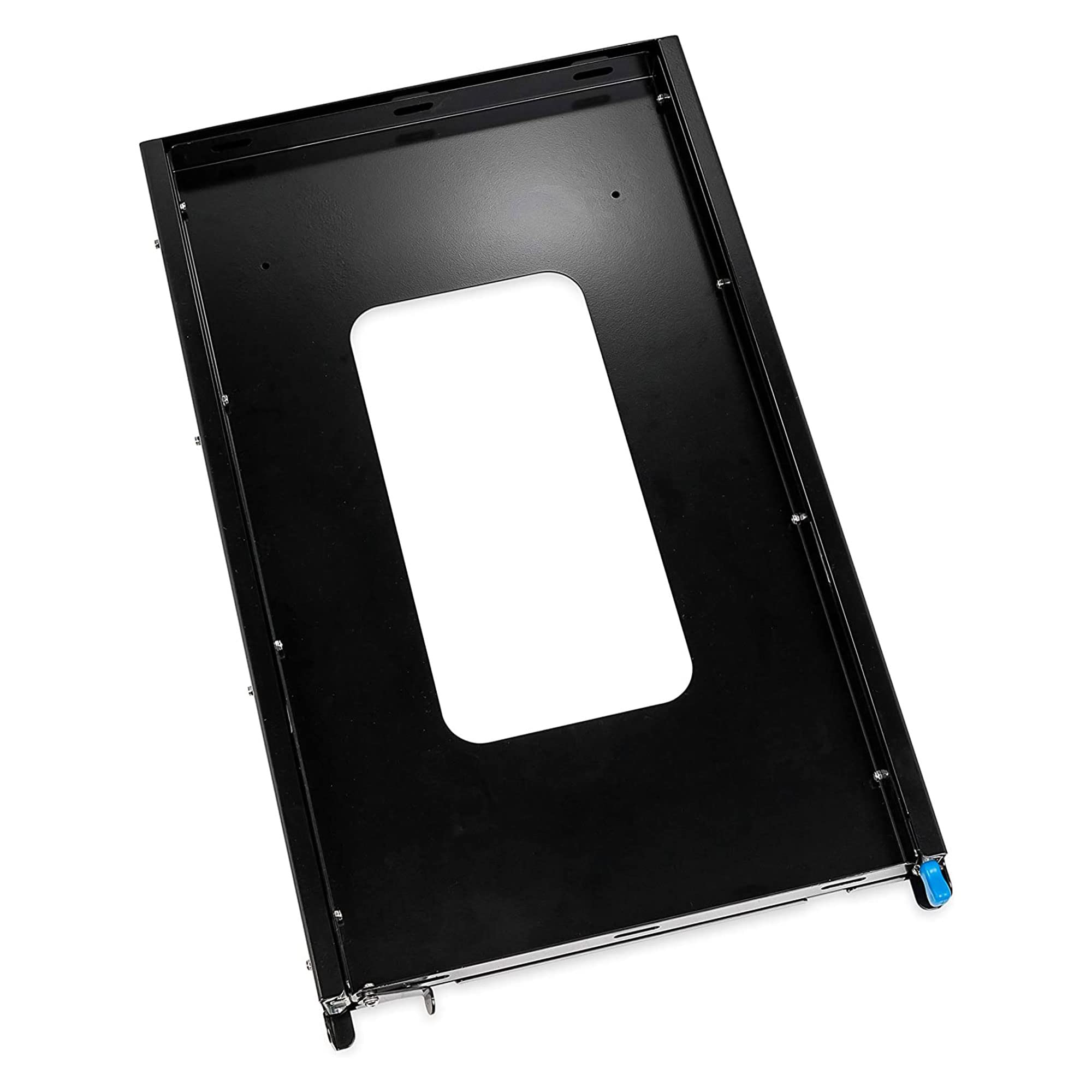 Camco Retractable 51530 Floor Mounted Portable Electric Refrigerator Slide with Durable Steel Construction and Smooth Ball Bearings, Medium