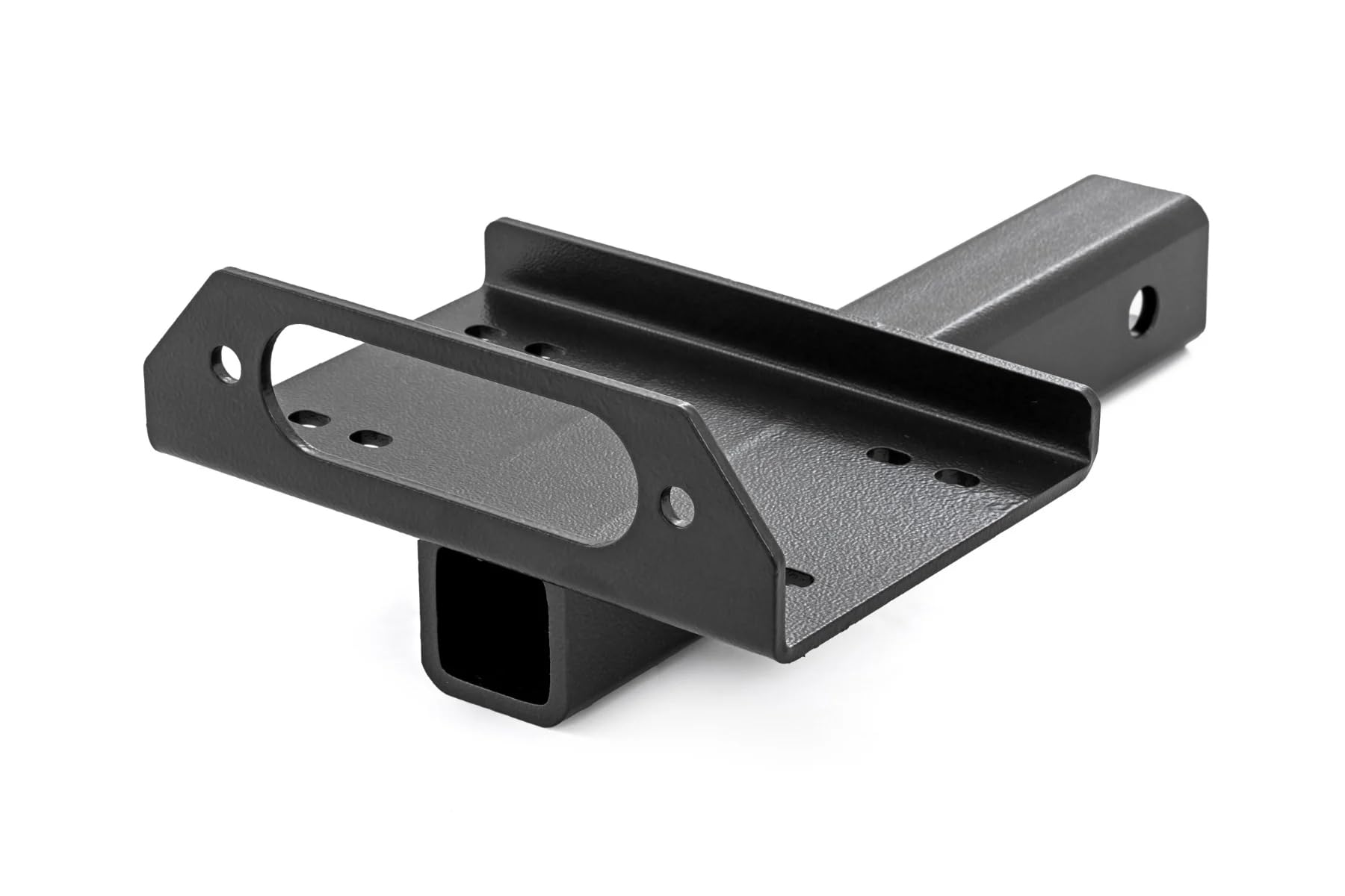 Hitch Winch Mount Rough Country for UTVs - Fits 2" Receiver, Bolt-On Winch Plate for Recovery & Trail Use