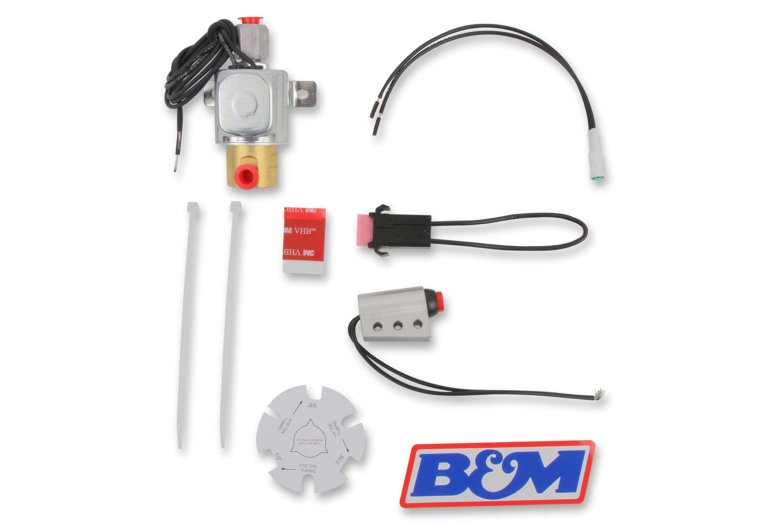 Launch Control Solenoid B&M 46076 with Installation Kit