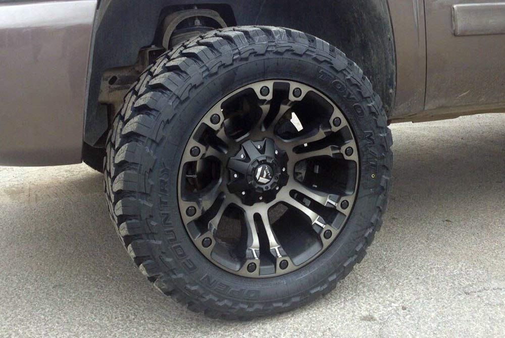 Black FUEL D569 Wheel with Painted (20 x 9. inches /6 x 135 mm, 20 mm Offset)