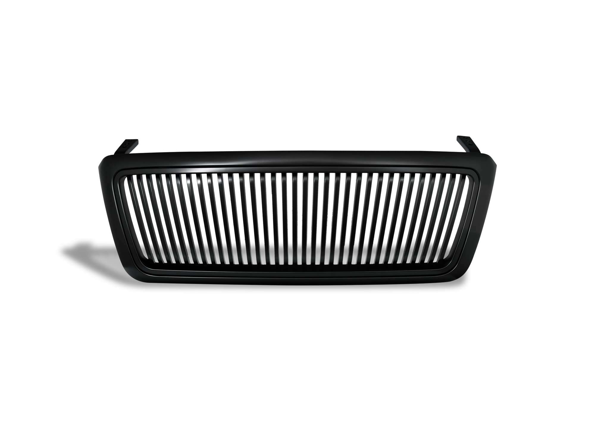 7165724 Armordillo USA Vertical Front Hood Grille - Matte Black Fits 2004-2008 Ford F150 F-150/2006-2008 Lincoln Mark LT
