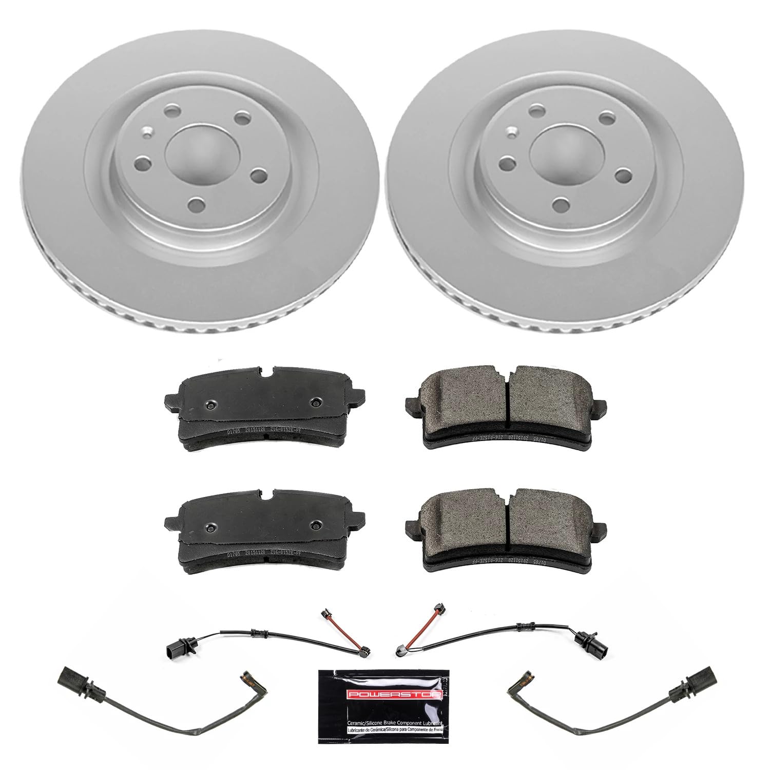 Rear Power Stop Z23 Evolution Geomet® Coated Brake Kit