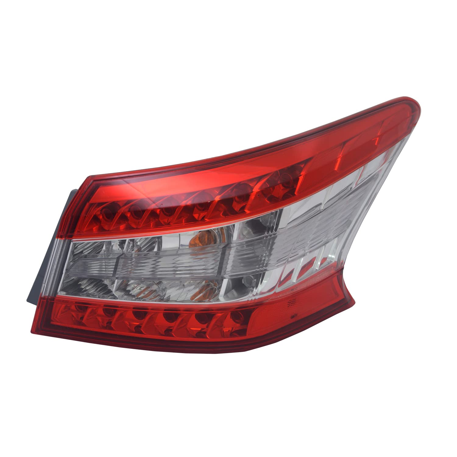 Right TYC Tail Light Assembly Compatible with 2013-2014 Nissan Sentra