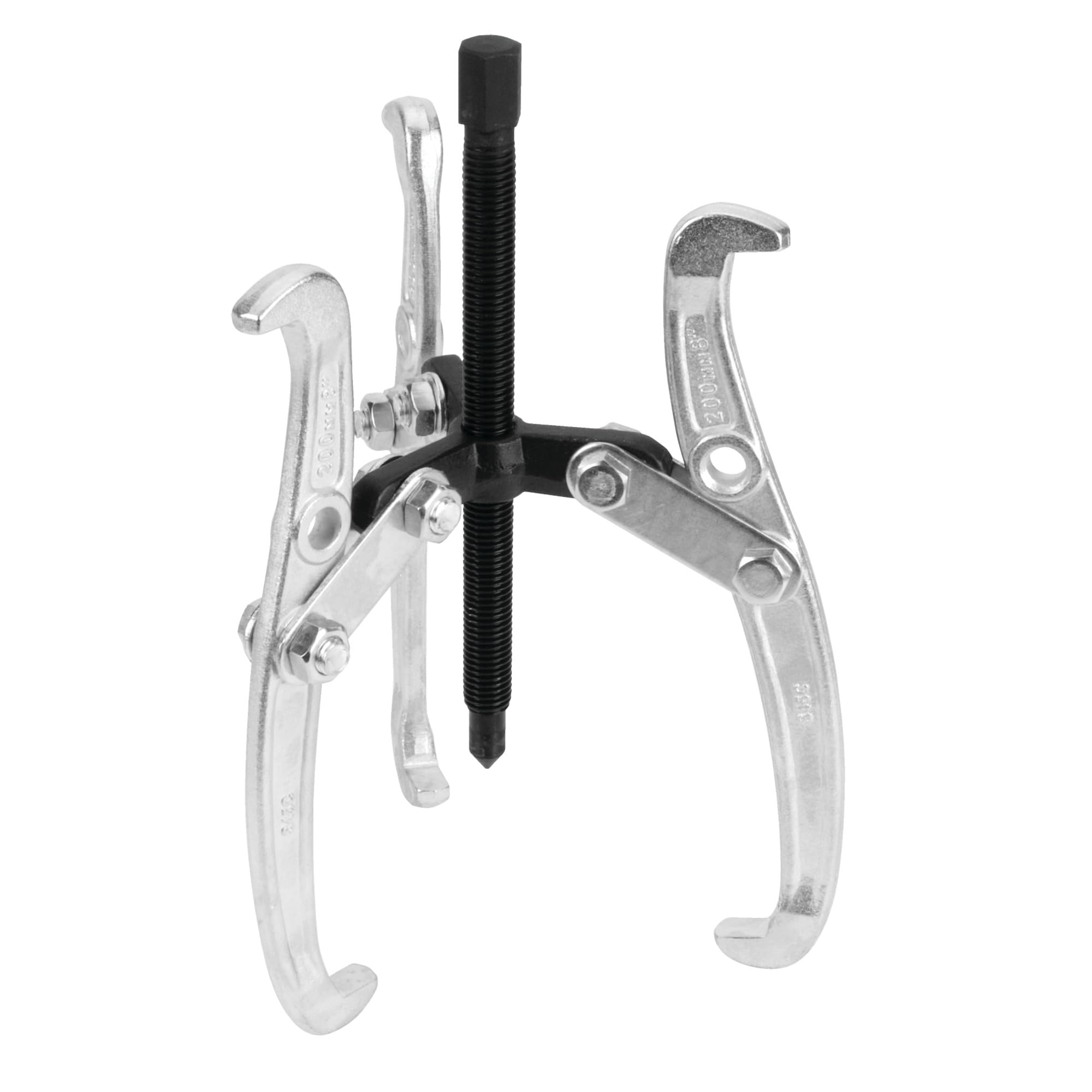 8-Inch Performance Tool W138P Gear Puller with Reversible Design for Vehicle Maintenance and Repair, Drop-Forged Steel, Chrome Plating