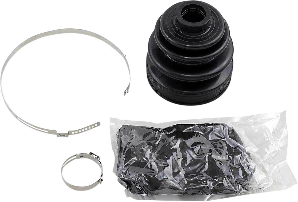 Demon Powersports Rear Outer Left Heavy Duty Boot Kit for Suzuki KingQuad 450/500/750, Optimized for Riding Style Based on Stock Length Lift Kit, Fits Demon HD Axles Only (See Fitments in Description)