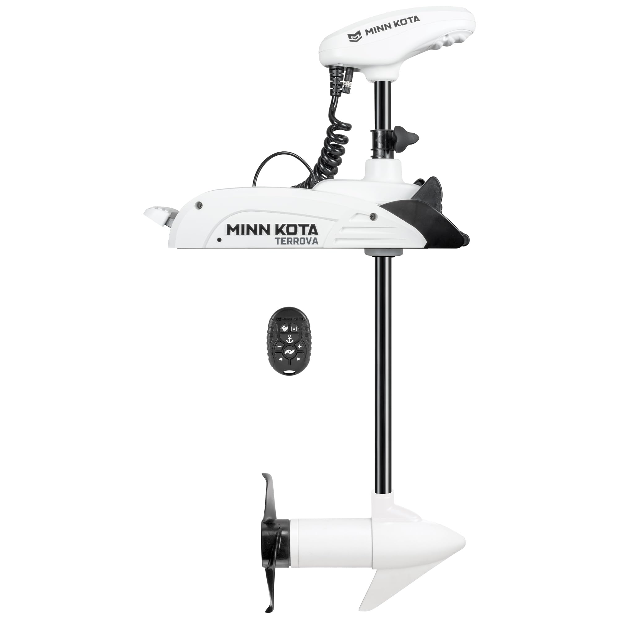 Minn Kota Kayak Riptide Terrova Bow-Mount Electric Trolling Motor with GPS, 55 Lb. Thrust, 36 in. Shaft, Saltwater