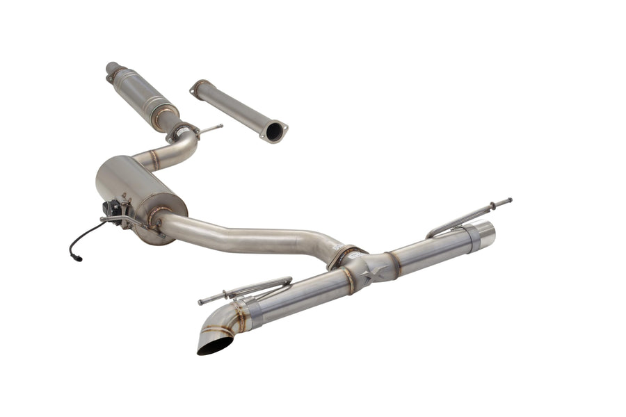 VW Golf TSI MK7 to MK8 XFORCE 3in Varex Valved Cat Back Exhaust System