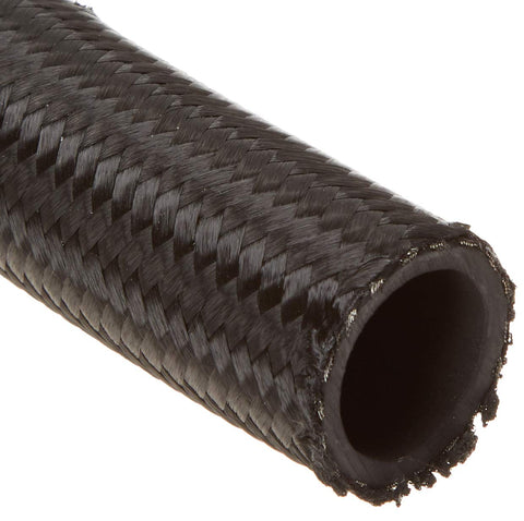 Performance Vibrant 5ft Roll -16 Black Nylon Braided Flex Hose