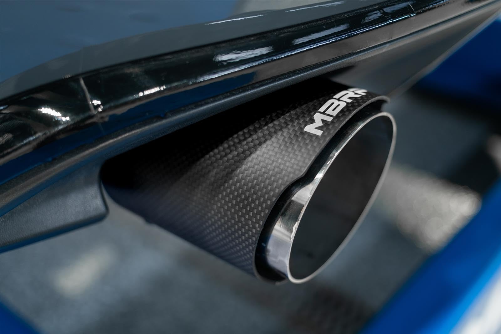 19-21 VW Jetta GLI MBRP T304 SS 3in Cat-Back Dual Split Rear Exit Exhaust - Carbon Fiber Tips