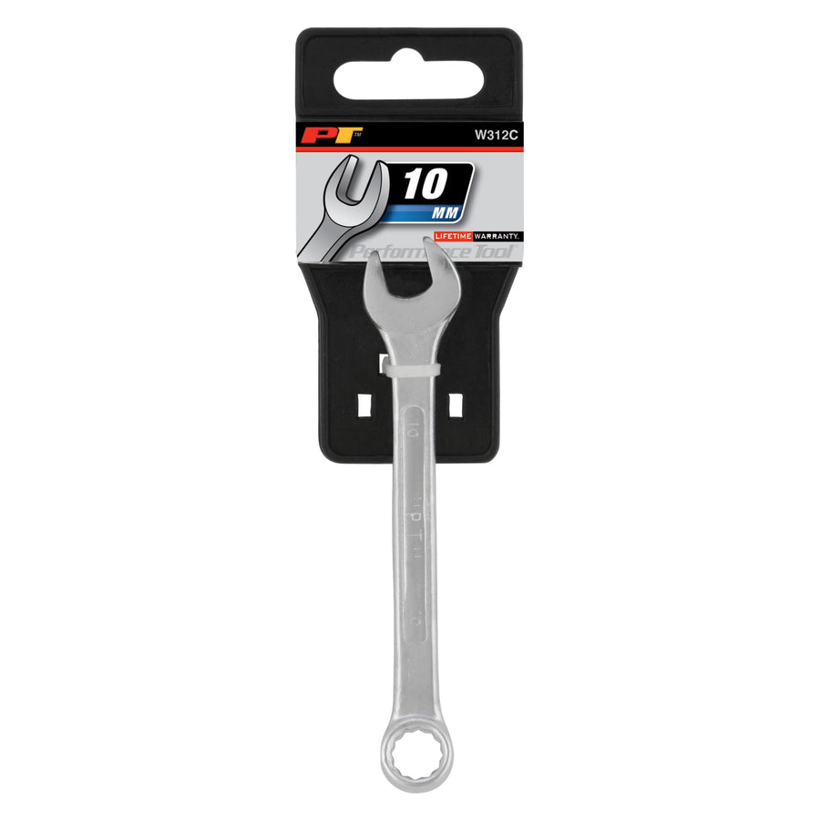 10mm Performance Tool W312C Chrome Vanadium Combination Wrench
