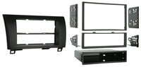 Metra 99-8220 Installation Kit for Single/Double DIN, 2007-2009 Toyota Tundra/Sequoia, Standard Black