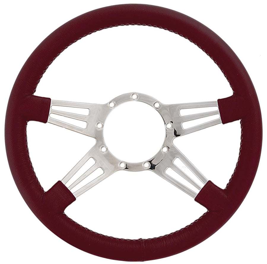 Burgandy Lecarra 96203 Mark 9 Double Slot Polished Standard Grip