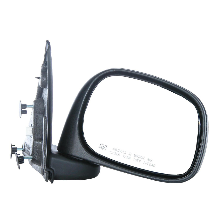 Passenger Side CIPA 46431 OE Replacement Electric Heated Outside Rearview Mirror (Black)