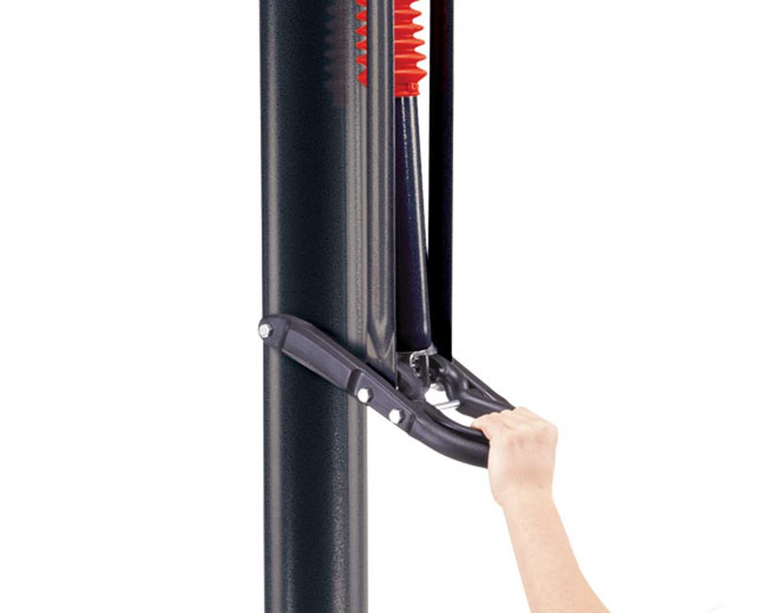 Height Adjustable Lifetime In Ground Basketball System, 54 Inch Shatterproof Backboard