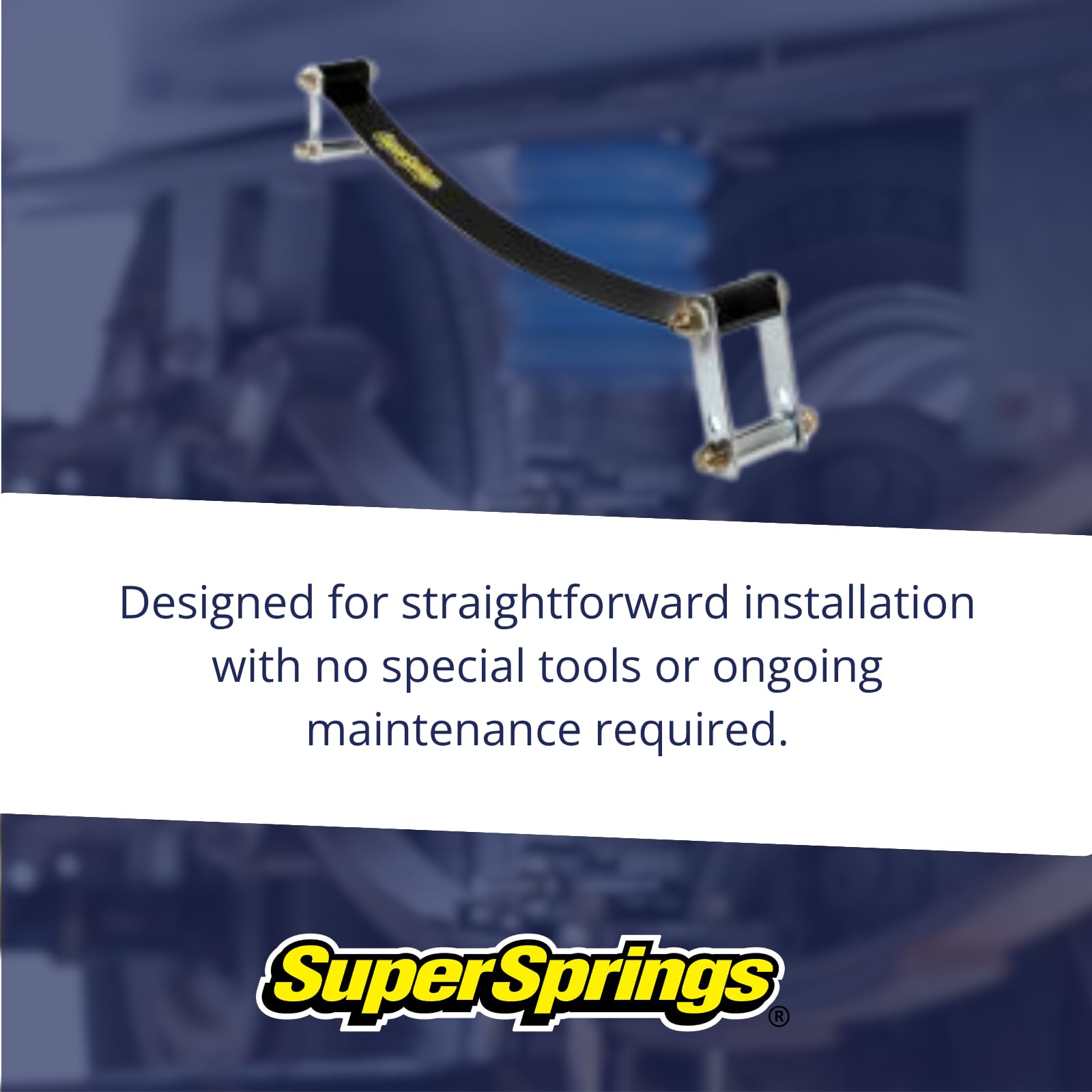 SuperSprings SSA48.5 for RAM 4500|5500,Black