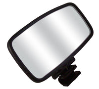 Marine CIPA 01874 7" x 14" Mirror with Round Bracket, black