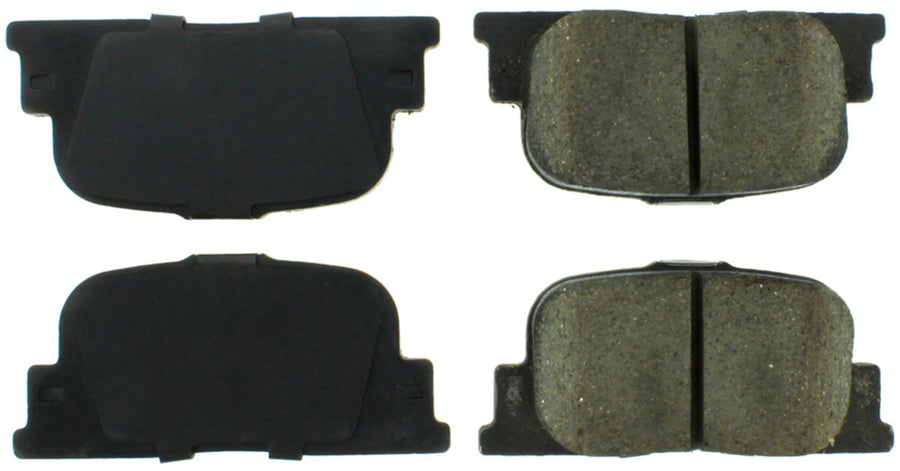 Rear StopTech 308.08350 Brake Pads with Shims and Hardware Street