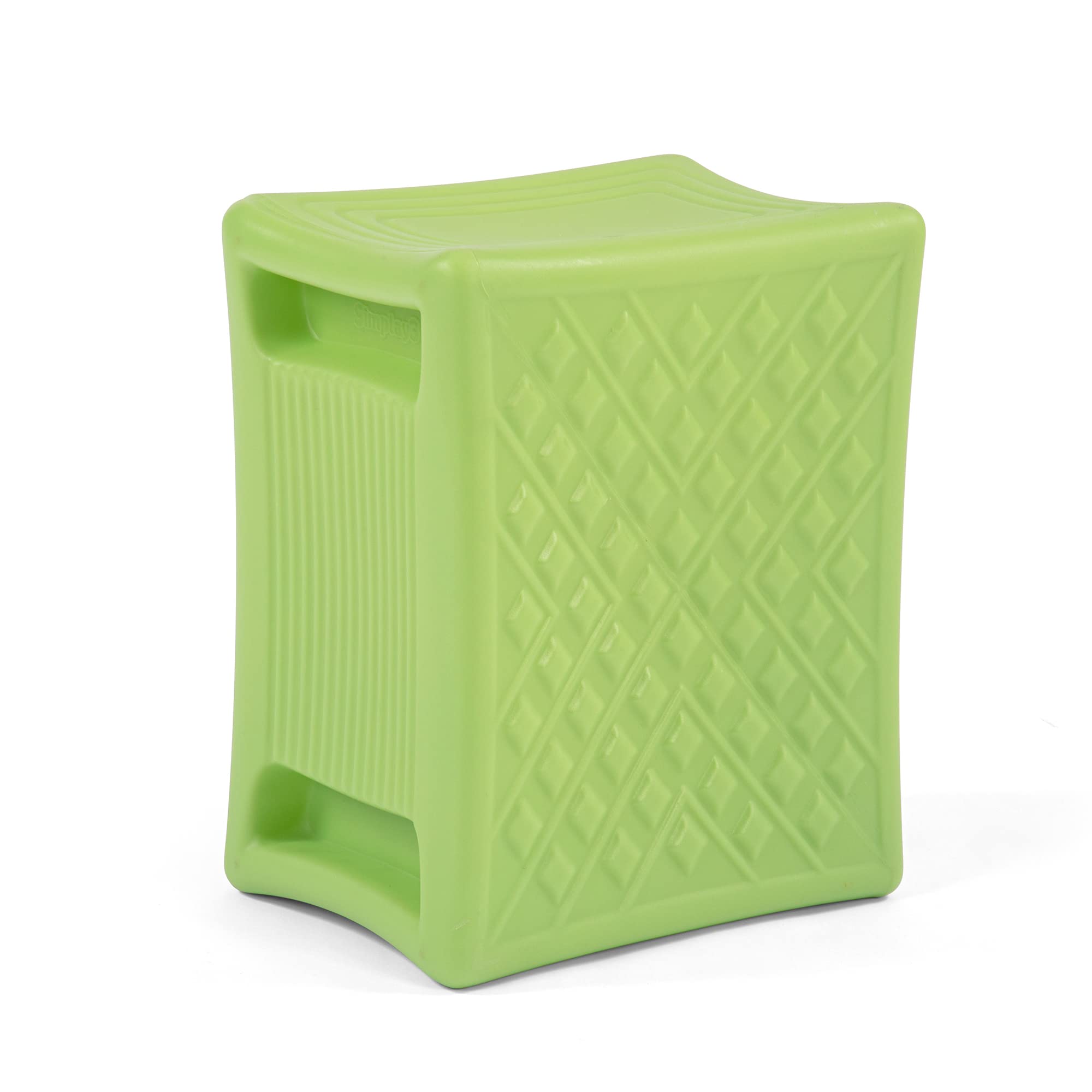Simplay3 3-Level Handy Home Heavy Duty Work/Garden Seat - 12" x 15" x 9" - Green, Made in USA