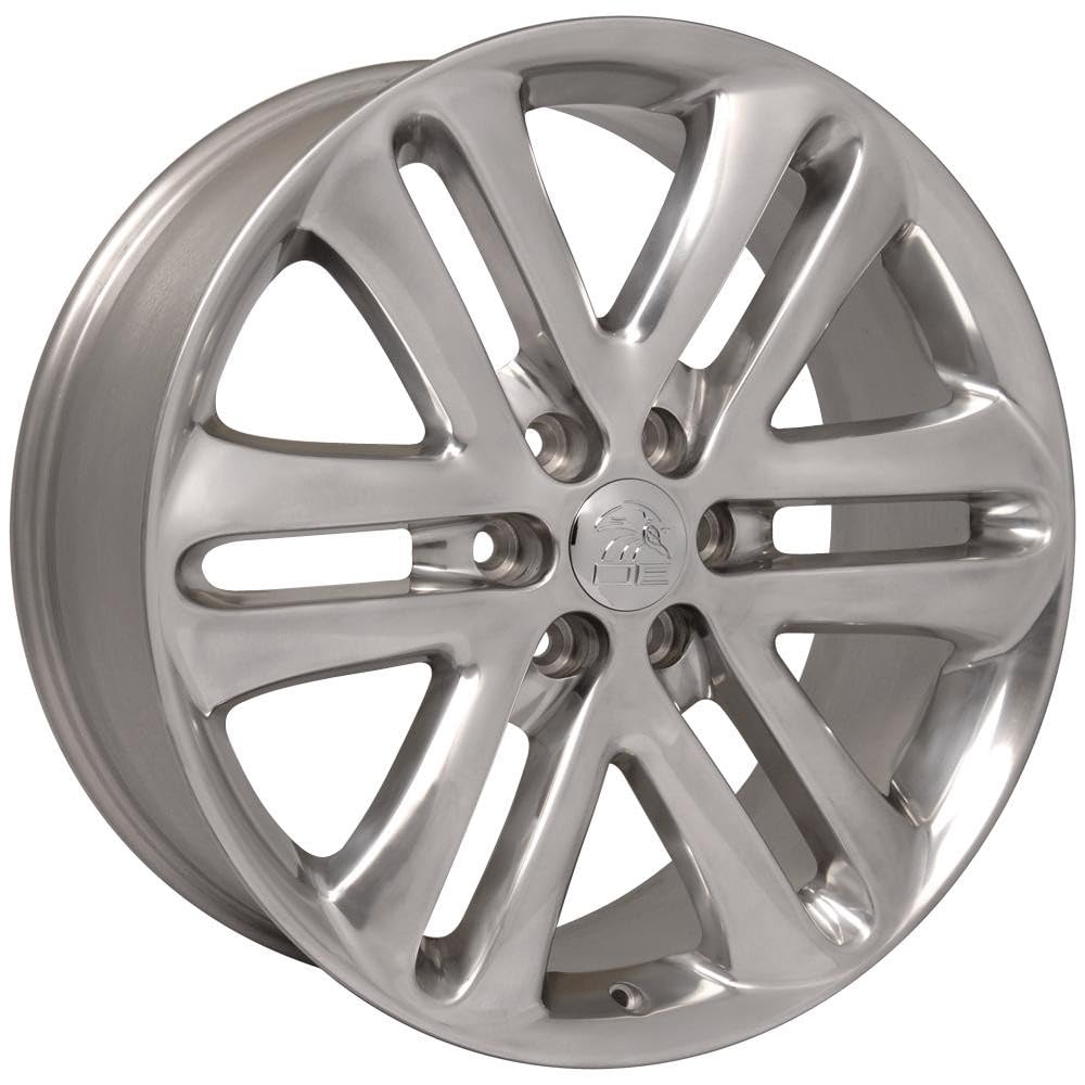OE Wheels LLC Polished FR76-22090-6135-44P Wheel Painted (22 x 9. inches /6 x 135 mm, 44 mm Offset)