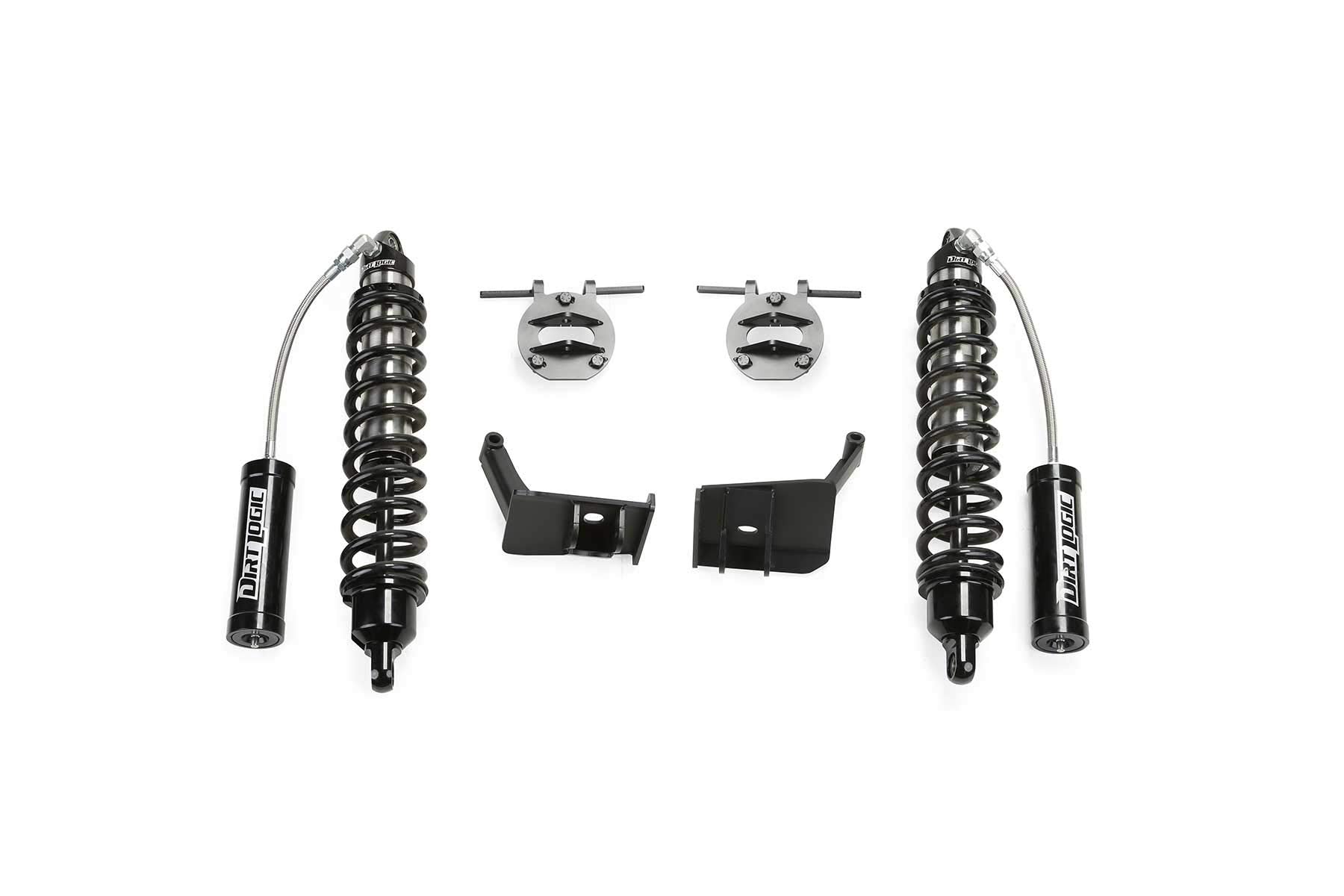 Fabtech K2241DL Coilover 6 in. Lift Conversion w/Front Dirt Logic 2.5 Resi Coilovers