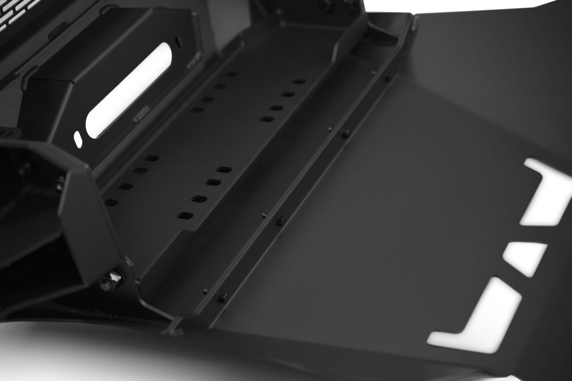 Skid Plate for DV8 Offroad Spec Series Front Bumper for 2019-2024 Ram 1500 | Protects Underbody from the Bumper Down to the Front Cross Member | Powder Coated Finish