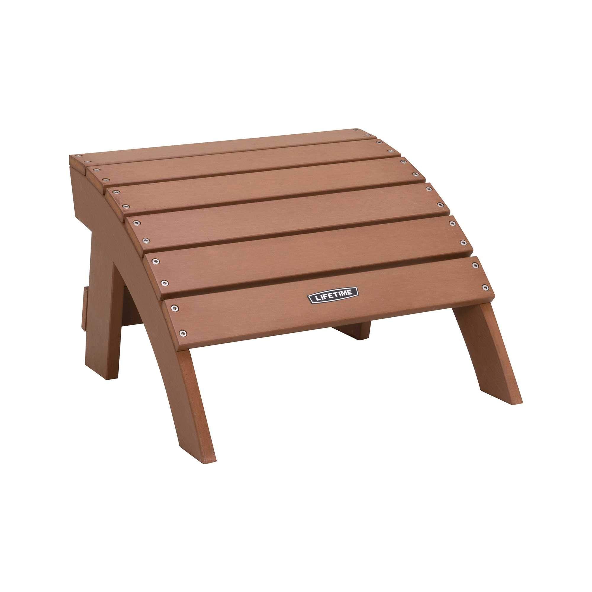 Adirondack Ottoman Lifetime 60245, Brown