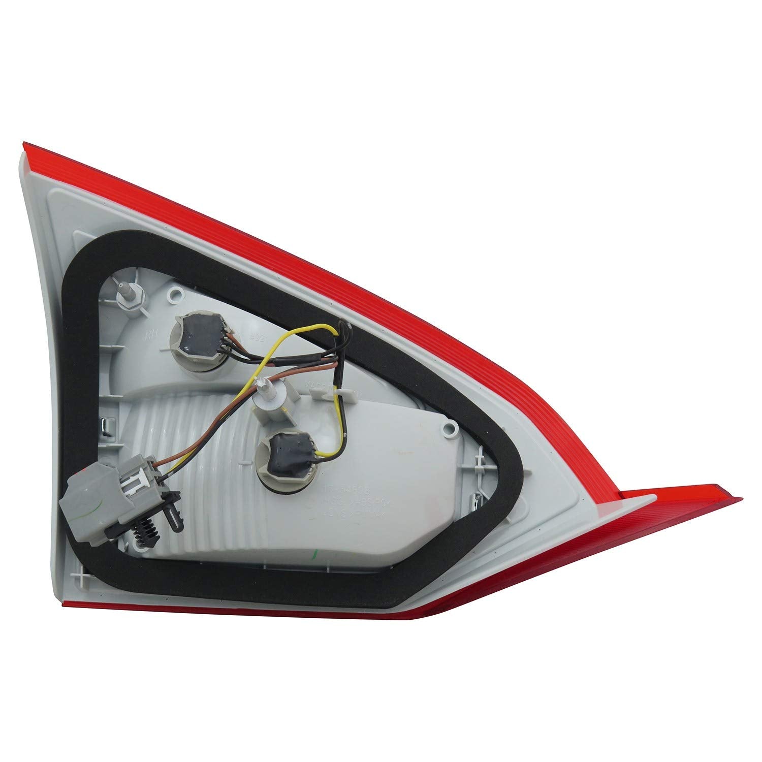 Right TYC Tail Light Assembly Compatible with 2014-2019 Ford Fiesta