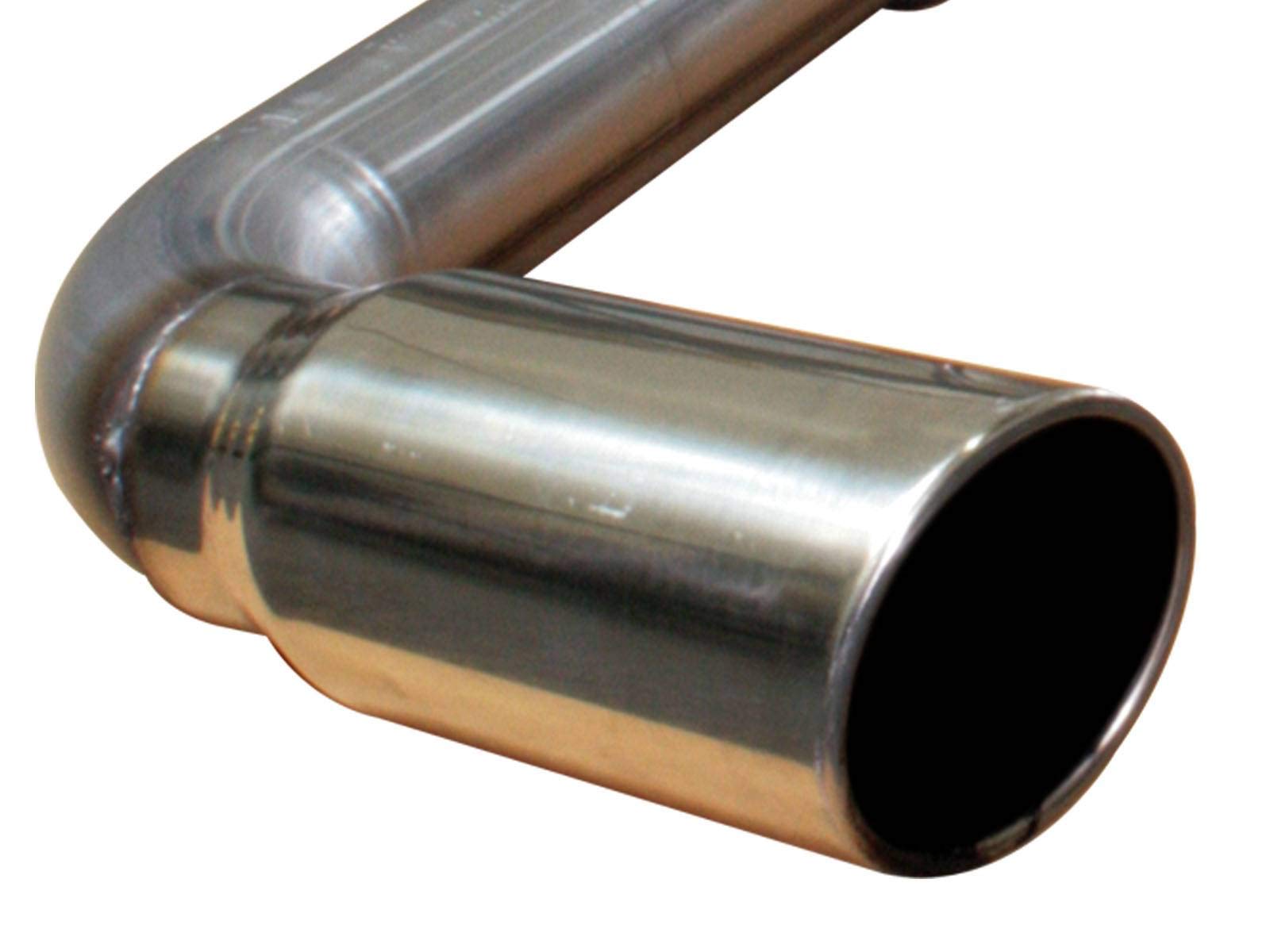 Mach Force XP aFe 49-43011 3" Stainless Steel with Polished Tip Cat-Back Exhaust System for Ford F-150 V8 4.6/5.4L