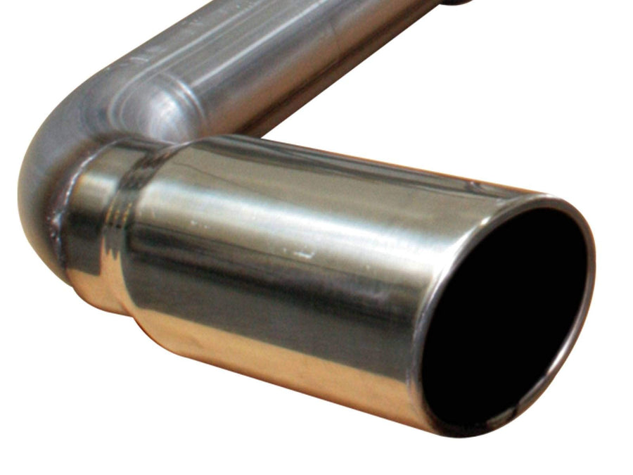 Mach Force XP aFe 49-43011 3" Stainless Steel with Polished Tip Cat-Back Exhaust System for Ford F-150 V8 4.6/5.4L