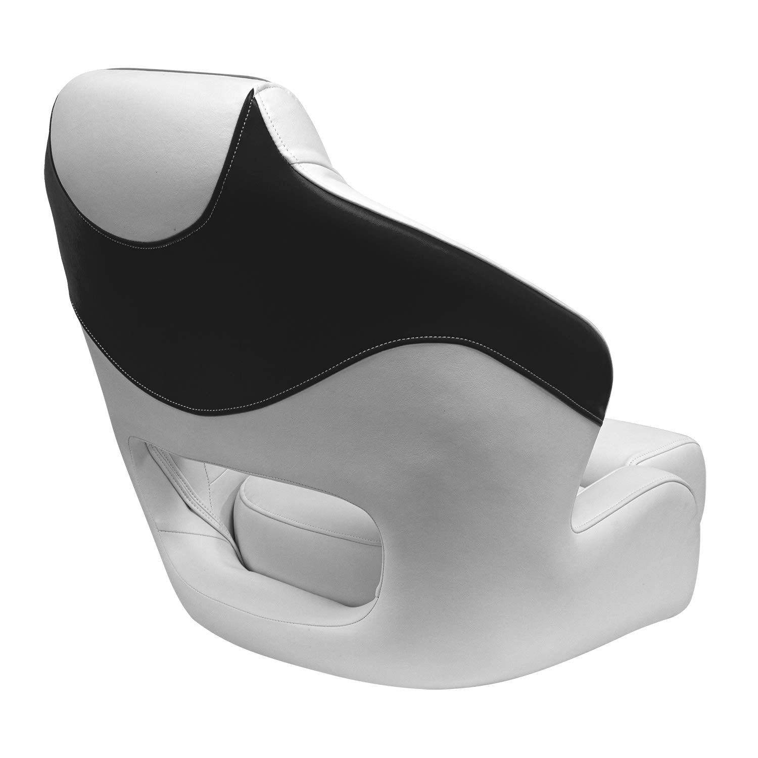 Wise BAJA XL 3338-1782 Bucket Seat with Flip Up Bolster, Brite White/Marble Grey/Black