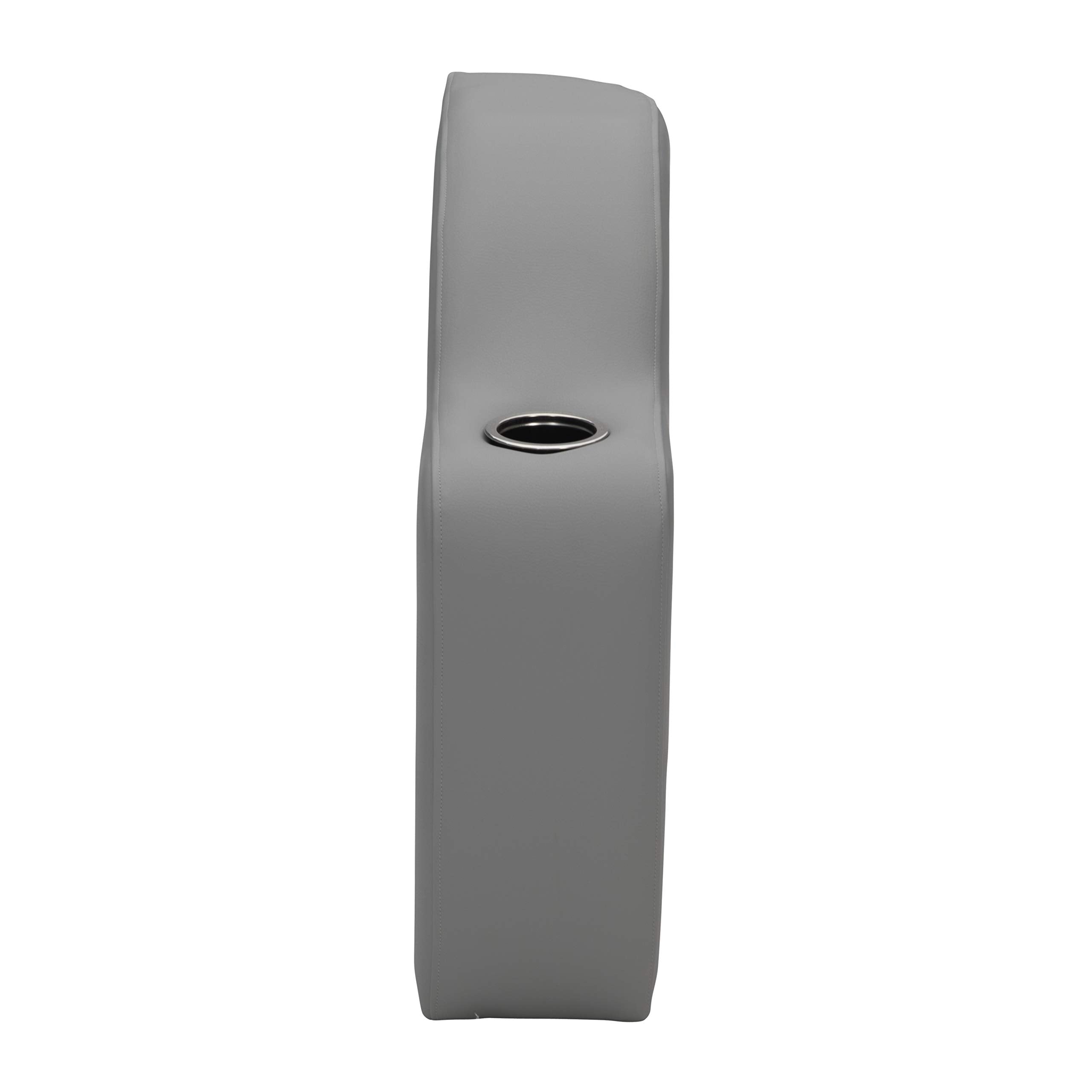 Left Arm Rest 8.5" x 31" - Charcoal Pontoon