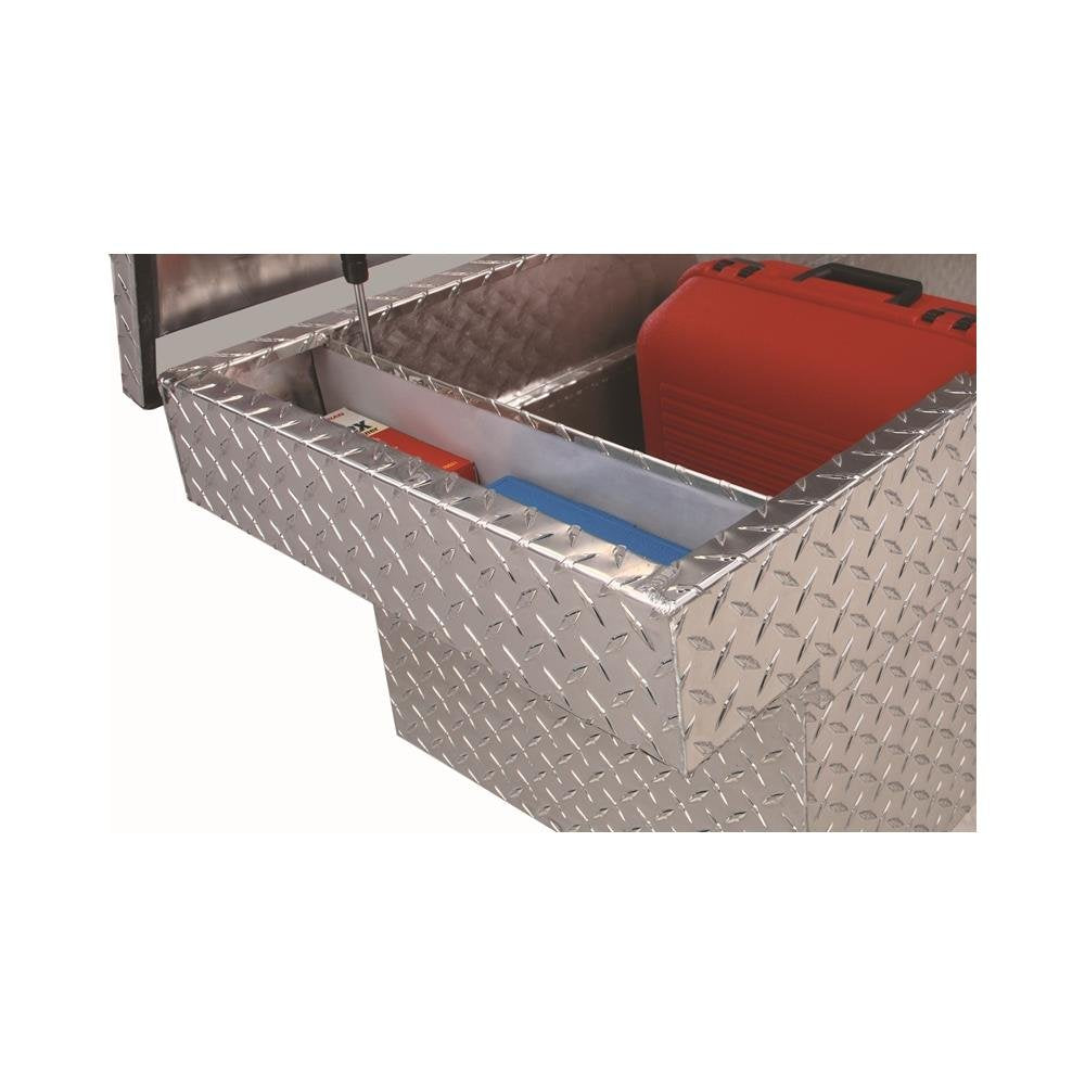 Mid Size Delta 1-310000 Bright Aluminum Low-Profile Single Lid Crossover Truck Box