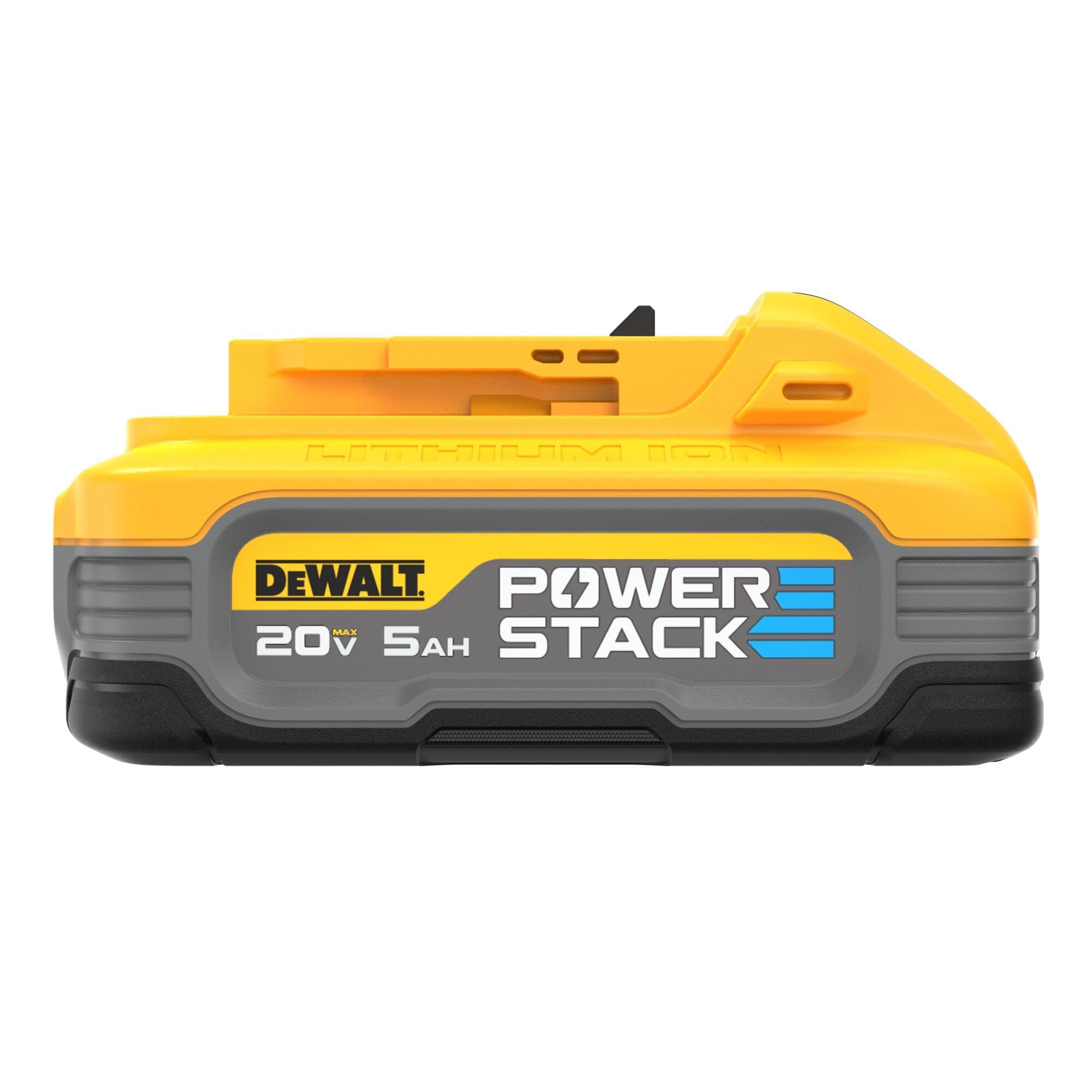 DEWALT POWERSTACK 20V MAX Battery, More Power More Compact, Rechargeable 5Ah Lithium Ion Battery (DCBP520)