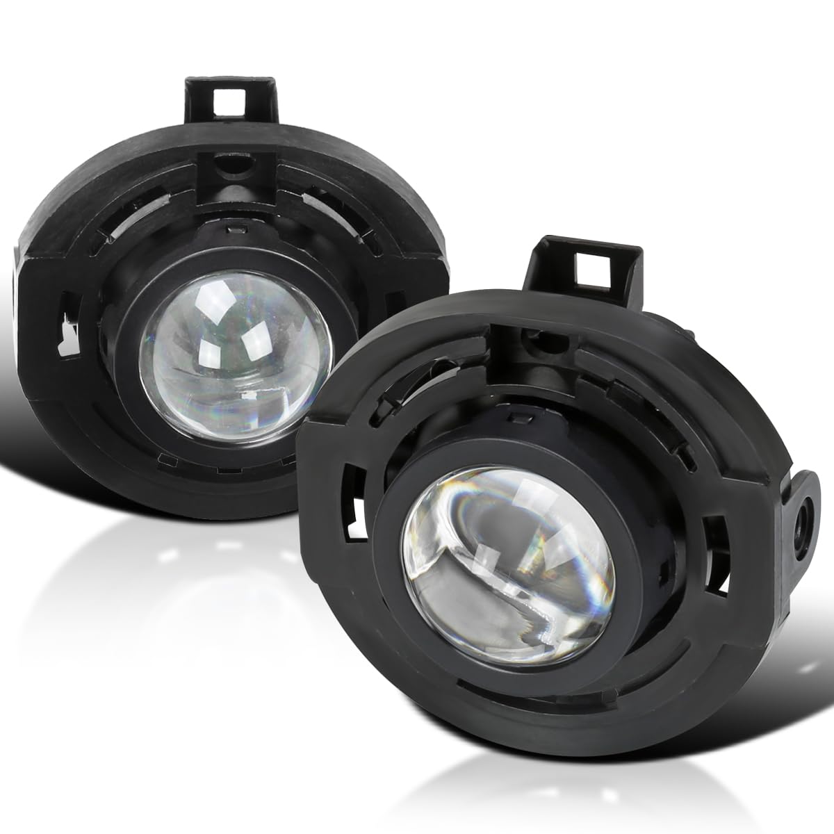 Fog Lights SPEC-D TUNING + H11 Bulbs + Switch Compatible with 2011-2014 Chrysler 200, 300, Dodge Avenger, L+R Pair Assembly
