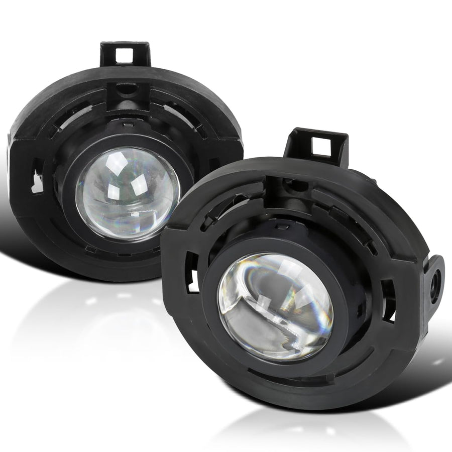 Fog Lights SPEC-D TUNING + H11 Bulbs + Switch Compatible with 2011-2014 Chrysler 200, 300, Dodge Avenger, L+R Pair Assembly