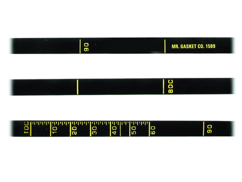 Timing Tape Mr. Gasket 1589 Chevy 7"