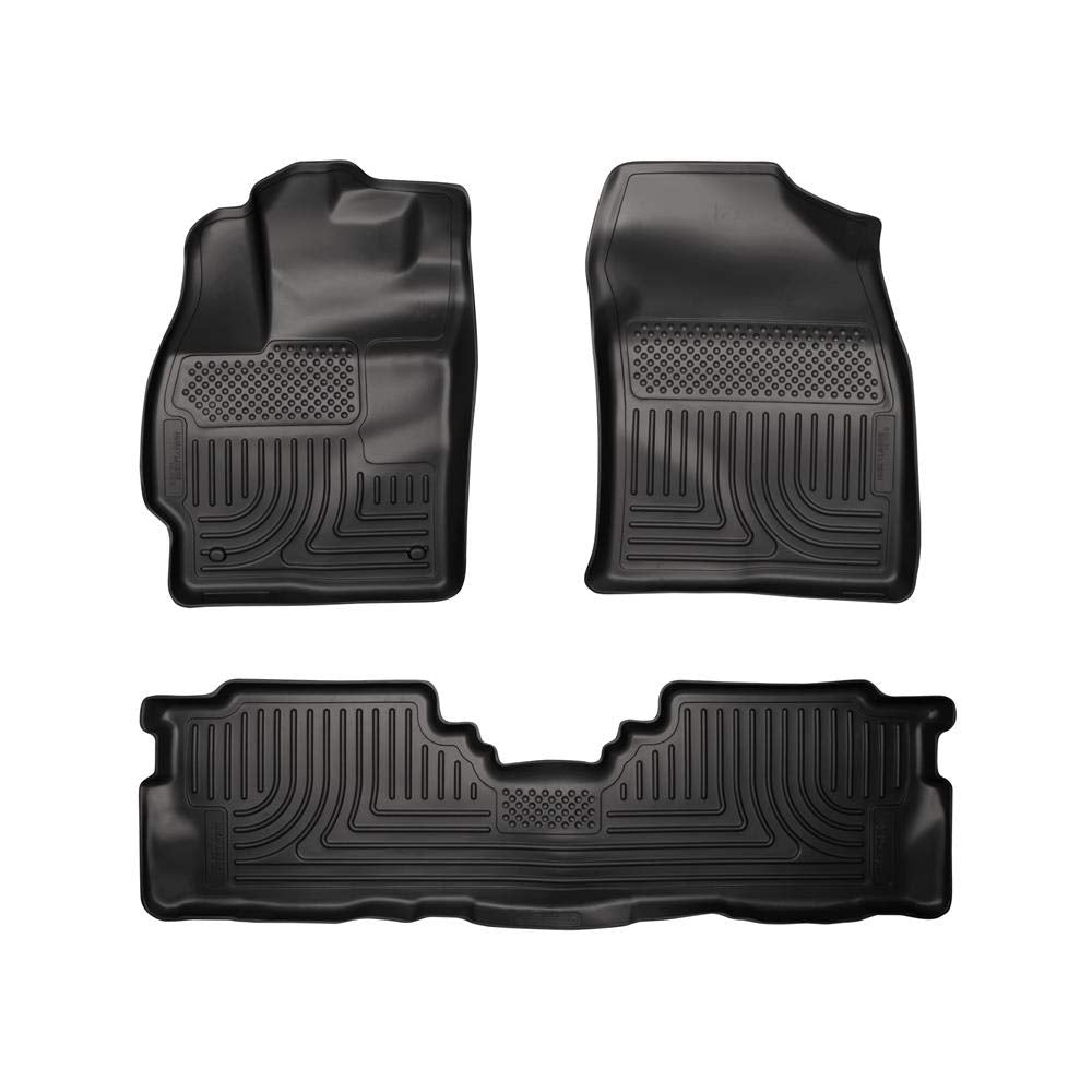 Husky Liners WeatherBeater 98911 Combination Front & 2ND Seat Floor Liners - (3