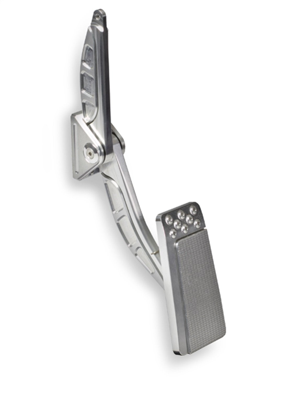 Throttle Pedal Assembly Lokar BAG-6196, Billet Aluminum Goosy Edge Edition