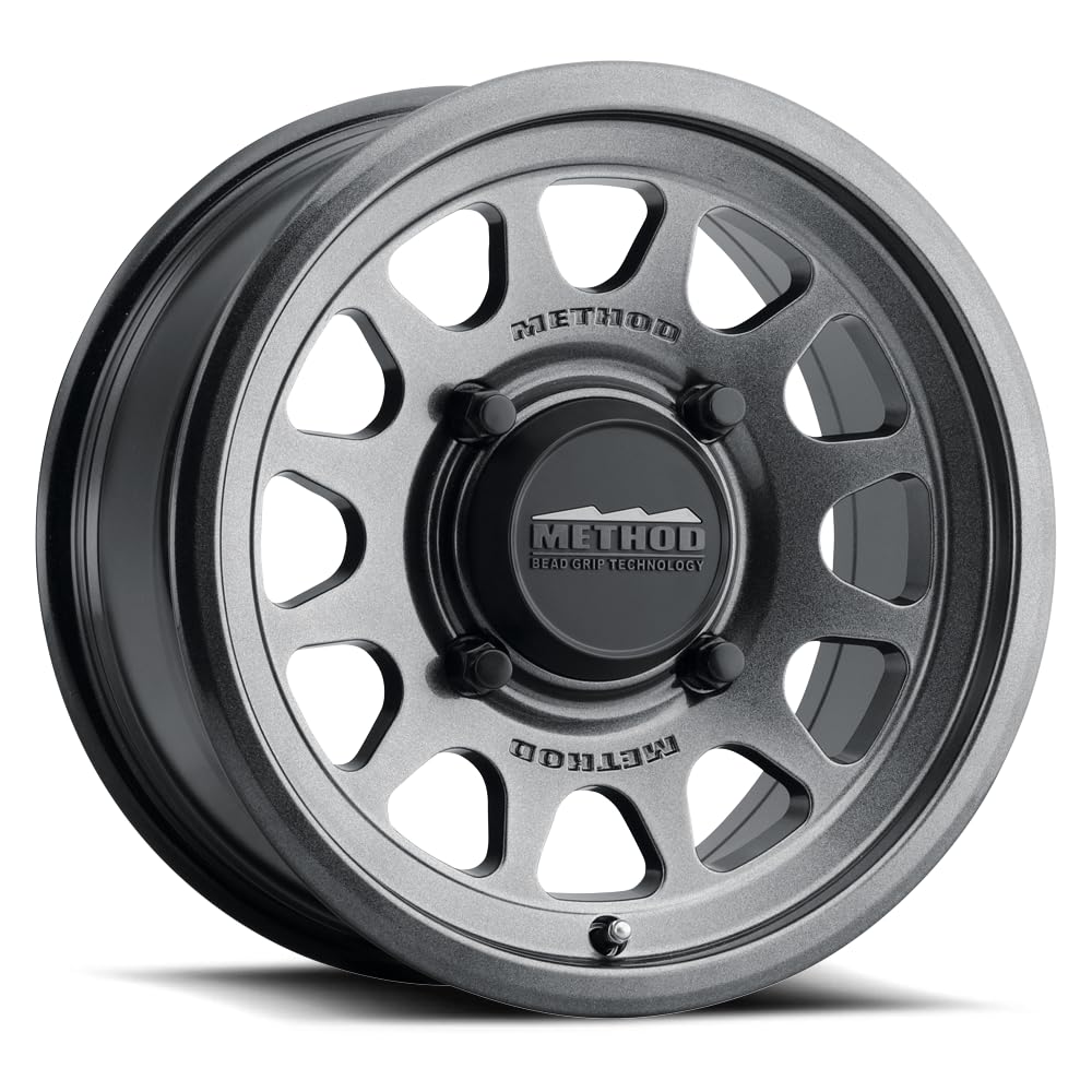 Method Race Wheel 15x7" UTV Bead Grip 4x136, 38mm offset 5.33" Backspace, MR414570471252
