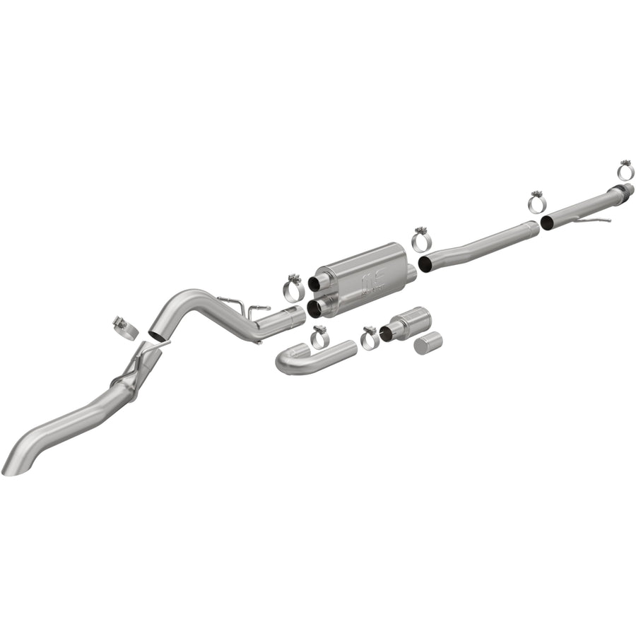 MagnaFlow Exhaust System Performance 19636: Cat-Back, Overland Series, For 2024 Ford Ranger, High-Clearance Single Passenger Side Rear Exit